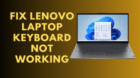 fix lenovo laptop keyboard not working